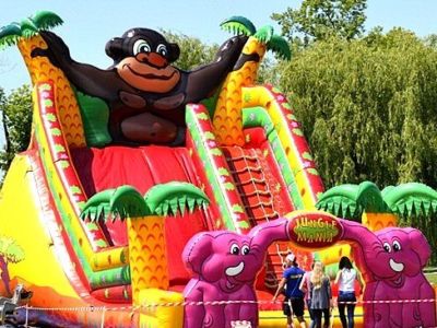Zjeżdżalnia Dmuchana King Kong